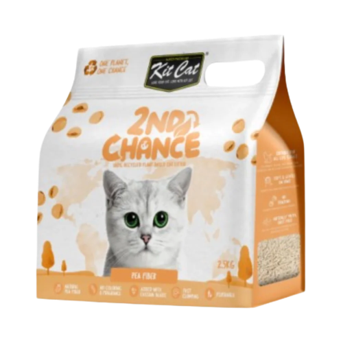 كت كات رمل نباتي من ألياف البازلاء 2.5 كيلو