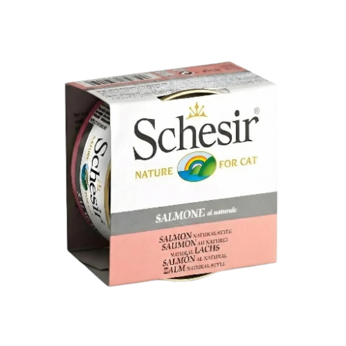 شيزر معلبات تونة مع سمك السلمون في الجيل للقطط ي-...