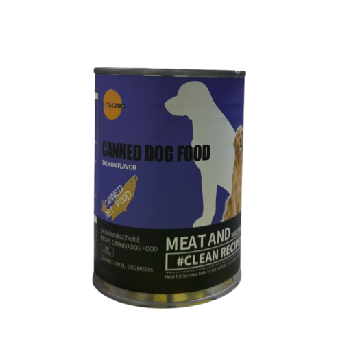 رويال زو معلبات اكل كلاب-دجاج وسلمون