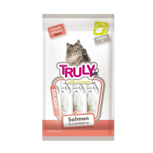 ترولي وجبة ممتعة كريمي - السلمون والتوت البري 70جم