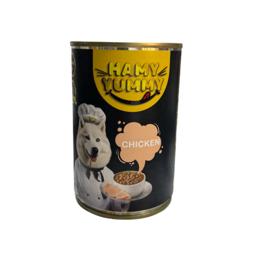 هامي يمي معلبات بنكهة الدجاج للكلاب البالغة - 400...