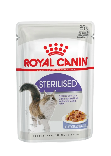 رويال كانين طعام رطب بالمرق للقطط المعقمة "ستيرلاي...