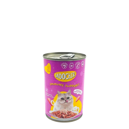 موتشي معلبات للقطط البالغة بالدجاج و الكالاماري -...