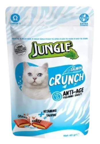 جنغل كرانشي سالمون - 60 جم