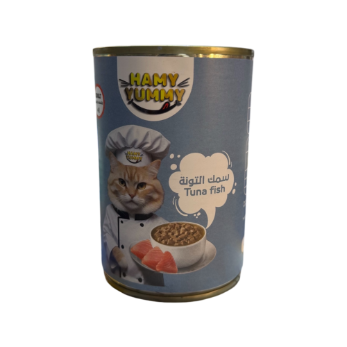 هامي يمي معلبات بنكهة التونا لقطط البالغة - 400 جر...
