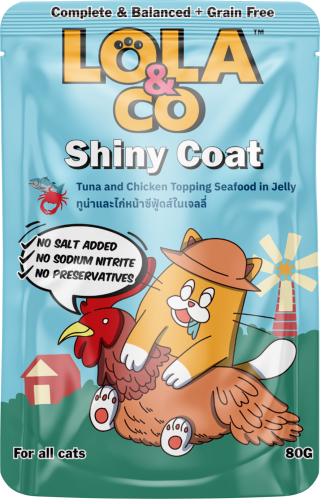 لولا آند كو طعام رطب كامل تونة ودجاج مع مأكولات بح...