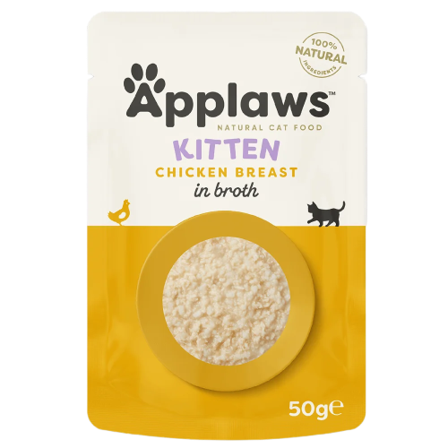 أبلاوز أظرف طعام رطب للقطط الصغيرة – صدر دجاج في ا...