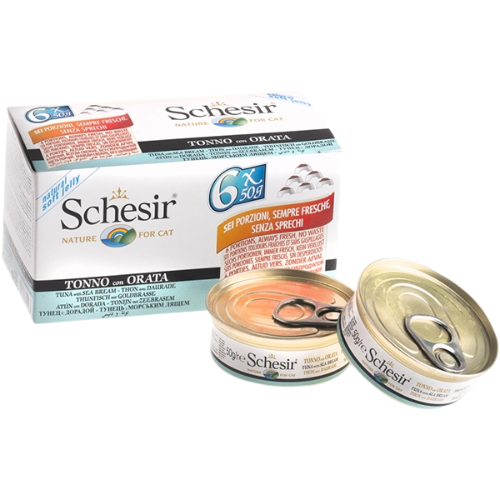 شيزير معلبات متعددة تونا مع سمك الدينيس في الجيلي...