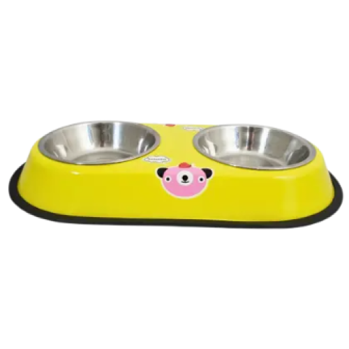 طبق اكل دبل استيل