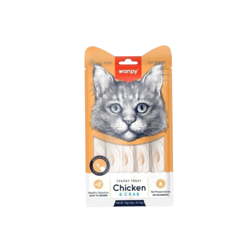 وانبي وجبة ممتعة كريمي - التونة و السلطعون جم 70