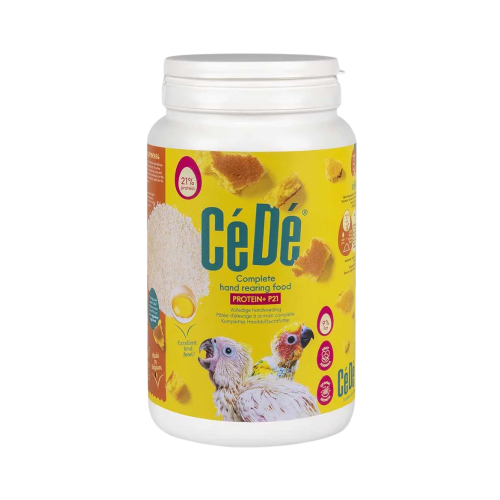 سي دي طعام حضان يدوي بروتين بلس للببغاوات 800 جم