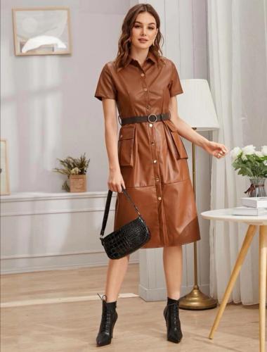 فستان نسائي جلد