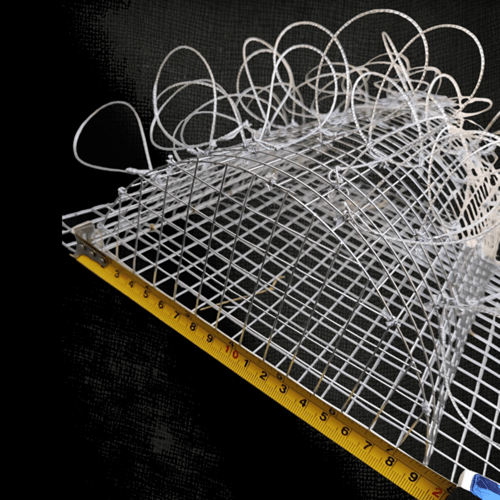 قرشعة جامبو بطول 30سم و44 عين ياباني اللون الرصاصي...