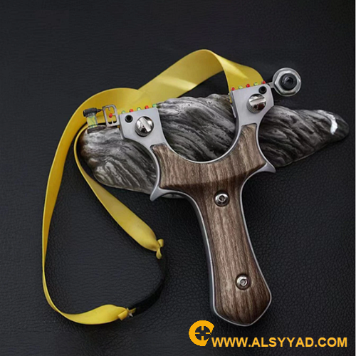 نبلة عصرية على طراز خشبي من معدن الزنك