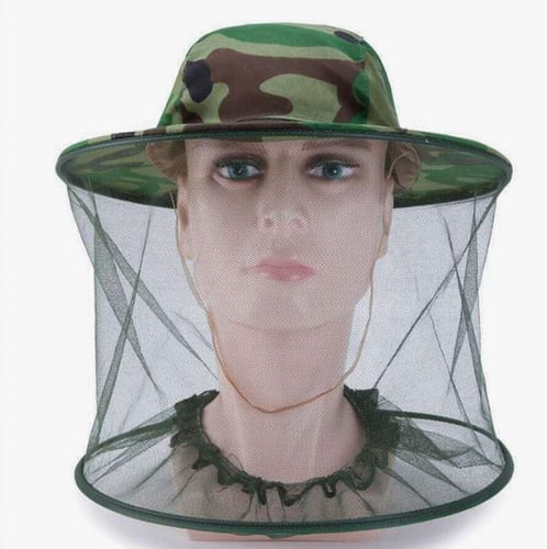 قبعة مكافحة النحل الباعوض والانشطة المختلفة