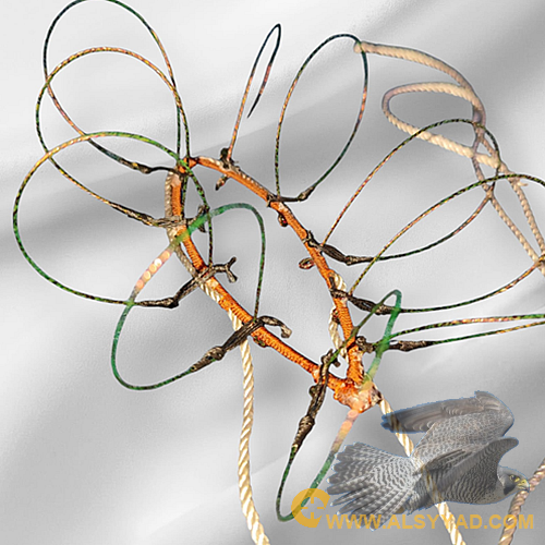 شبكة صقر مقاس حمام وقطا 10 عيون كربون برازيلي