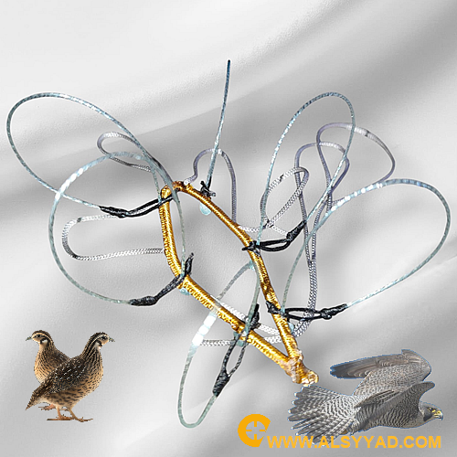 شبكة صقر مقاس سمان 6 عيون خيط بلرازيلي