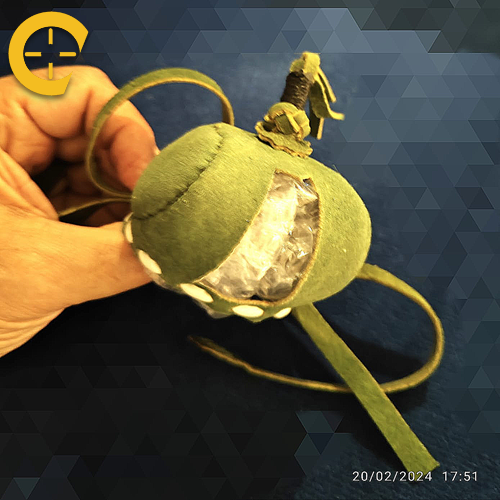 برقع عقاب مقاس 5 جلد طبيعي اللون الاخضر المميز