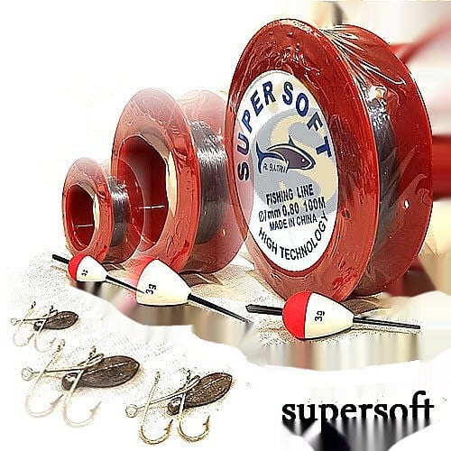 جلب مع صباية مع سنانيرمع ثقالة 100 متر