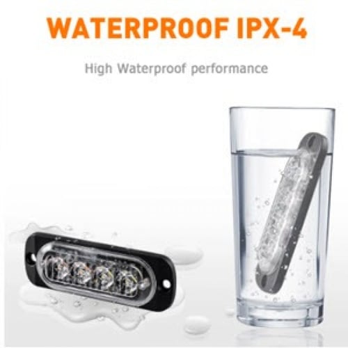 شريط إضاءة تحذير ستروب لمخاطر الطوارئ عدد1