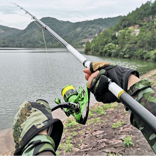 قصبة صيد بطول 1.5m تلسكوبي