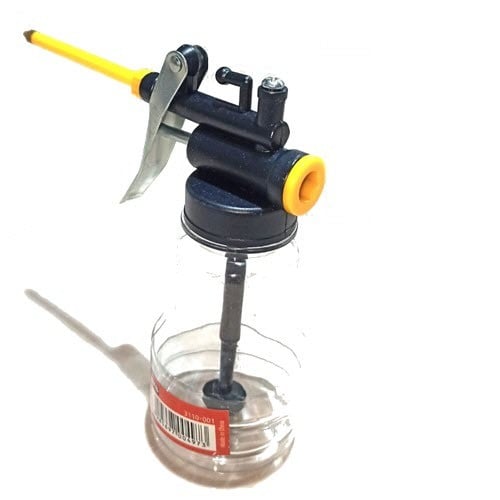 علبة زيت شفاف بمقبض معدني من BMB