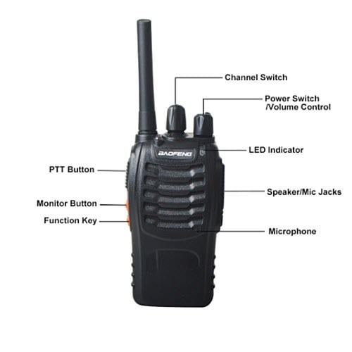 جهاز الارسال baofeng موديل PMR446