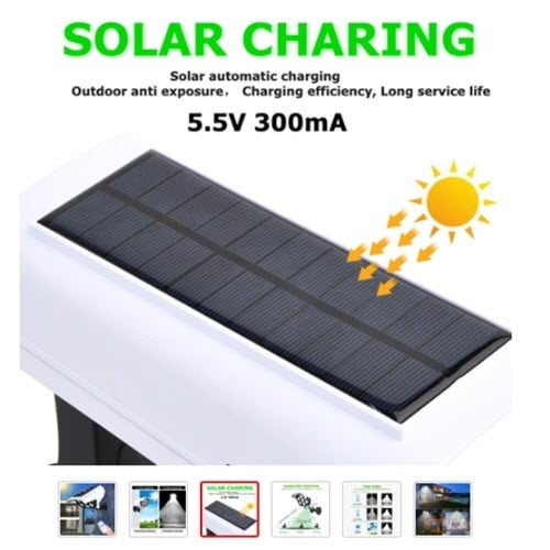 اظاءة استشعار الحركة بالطاقة الشمسية