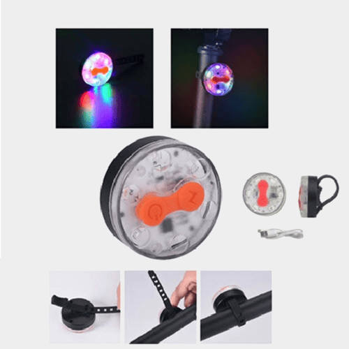 اظاءءة خلفية لدراجة LED