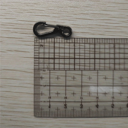 10 قطع من المشبك الفولاذي لربط الحبال لسمك صغير