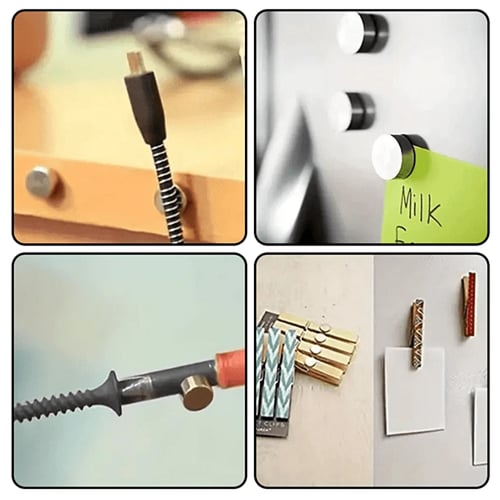 مغناطيس دائري صغير بقوه عجيبة 20 قطع