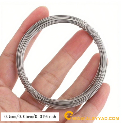 سلك مرن سهل التشكيل من الفولاذ المقاوم للصدأ، سلك...