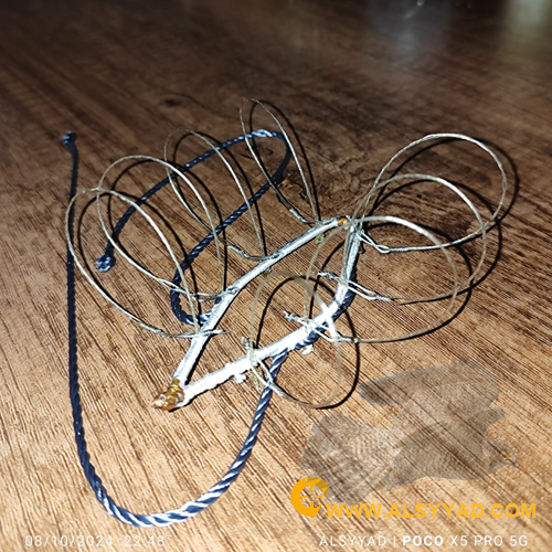 شبكة صقر مقاس حمام وقطا 8 عيون