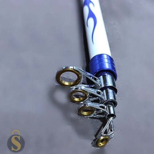 قصبة صيد من الياف الكربون المختلط