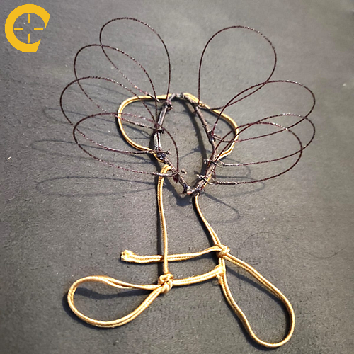 شبكة وفخ صقور 8 عيون خيط كربون برازيلي