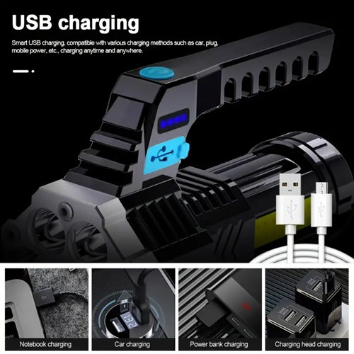 مصباح خارجي محمول باليد