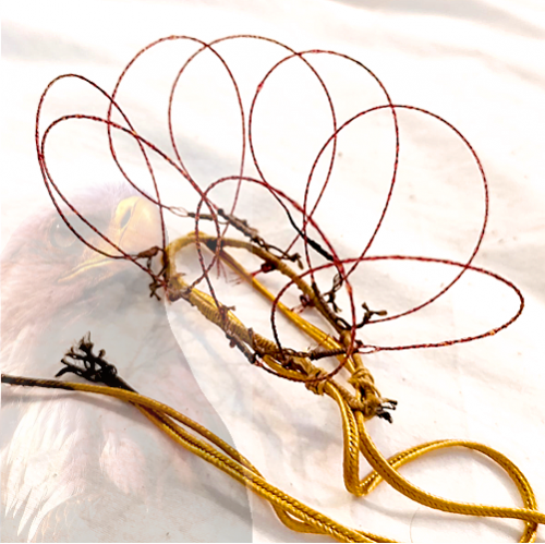 شبكة وفخ صقور 8 عيون خيط كربون برازيلي