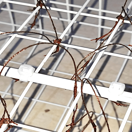 قرشعة مقاس حمام صيد28عين اللون البني الترابي