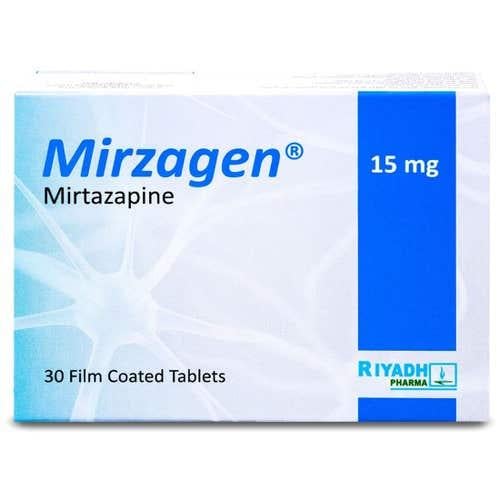 ميرزاجن 15 مجم 30 قرصMirzagen 15 mg Tablet 30pcs
