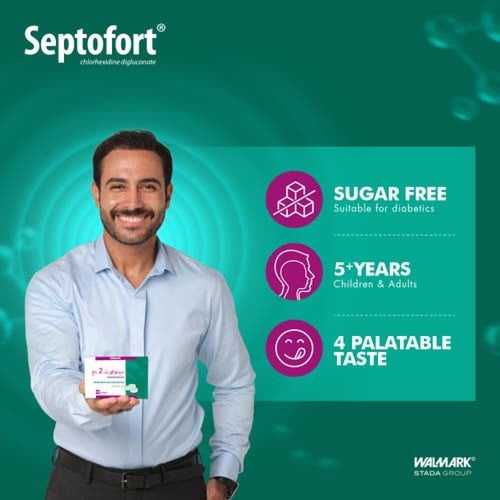 سيبتوفورت اقراص استحلاب 24 قرصSeptofort Lozenge 2...
