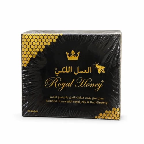 Royal Honey with Royal Jelly & Red Ginseng – 20 Sa...