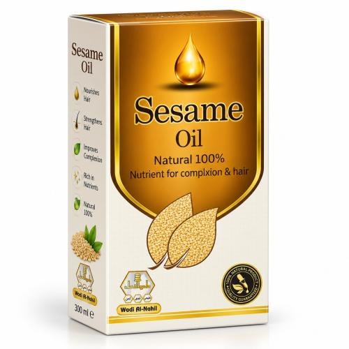 Wadi Al Nahil Sesame Oil for Skin & Hair – 125ml