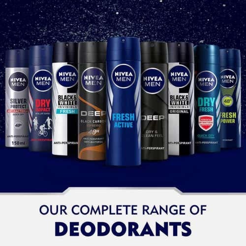 نيفيا مزيل عرق بخاخ للرجال فريش أكتيف 150 ملNivea...