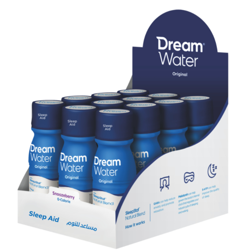 دريم واتر شوت ميلاتونين 5 مجم 74 مل ( 12 عبوة) Dre...