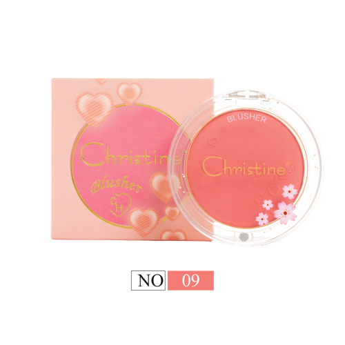 Christine Blusher No. 09بلاشر احمر خدود رقم 09 من...