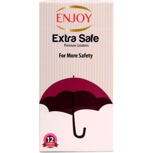 انجوى إكسترا سيف واقٍ ذكري فاخر – 12 قطعة / Enjoy...