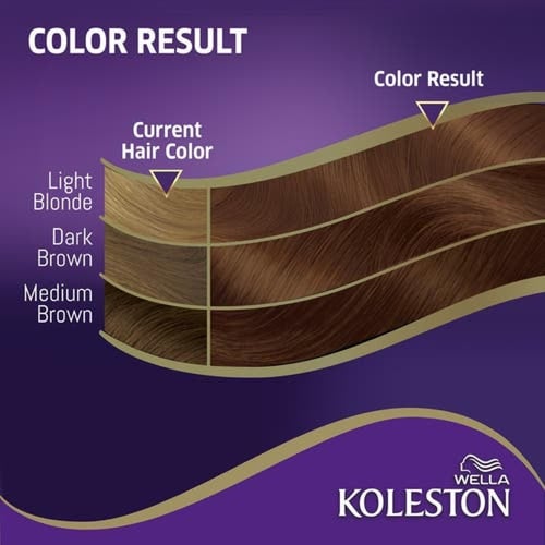 صبغة شعر كولستون بني شوكولاتة + مظهر 306/7