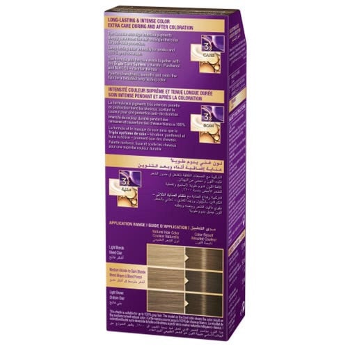 باليت كريم صبغة الشعر المكثف 7-1 أشقر رمادي متوسط