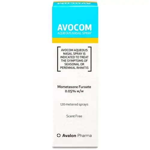 افوكوم 0.05% بخاخ للانفAvocom 0.05 mg/spray mometa...
