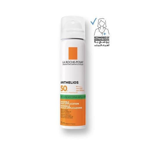 لاروش بوزيه أنثيليوس بخاخ شفاف SPF 50 حماية الوجه...